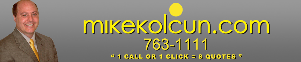 Mike Kolcun Insurance Website Header Graphic
